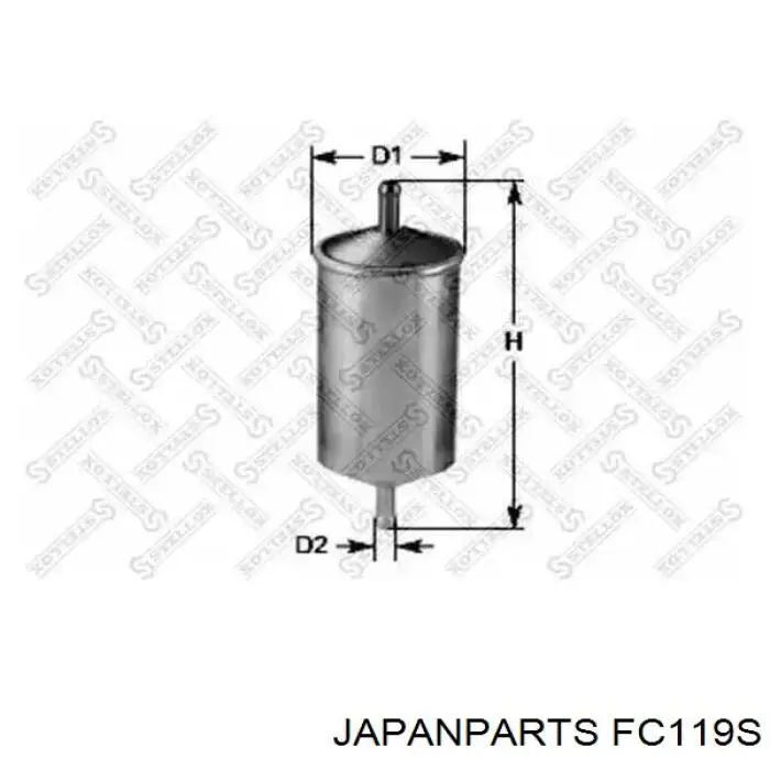 Compre FC119S Japan Parts Filtro de combustível