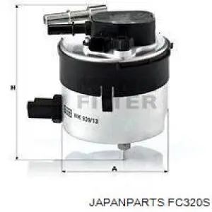 Filtro de combustível Japan Parts FC320S preço, a partir de 42,68 USD