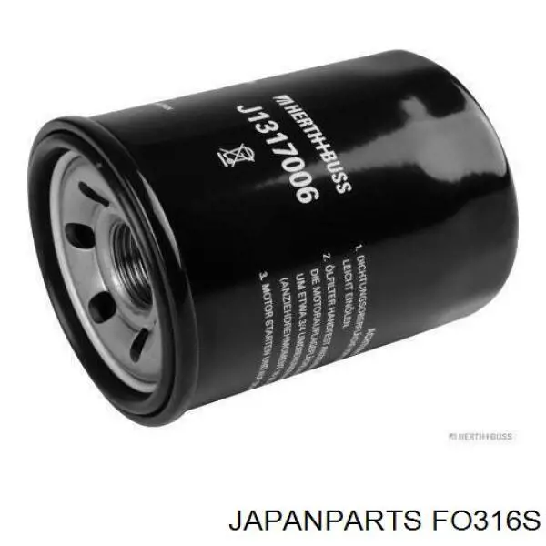 Filtro de óleo Japan Parts FO316S preço, a partir de 5,89 USD