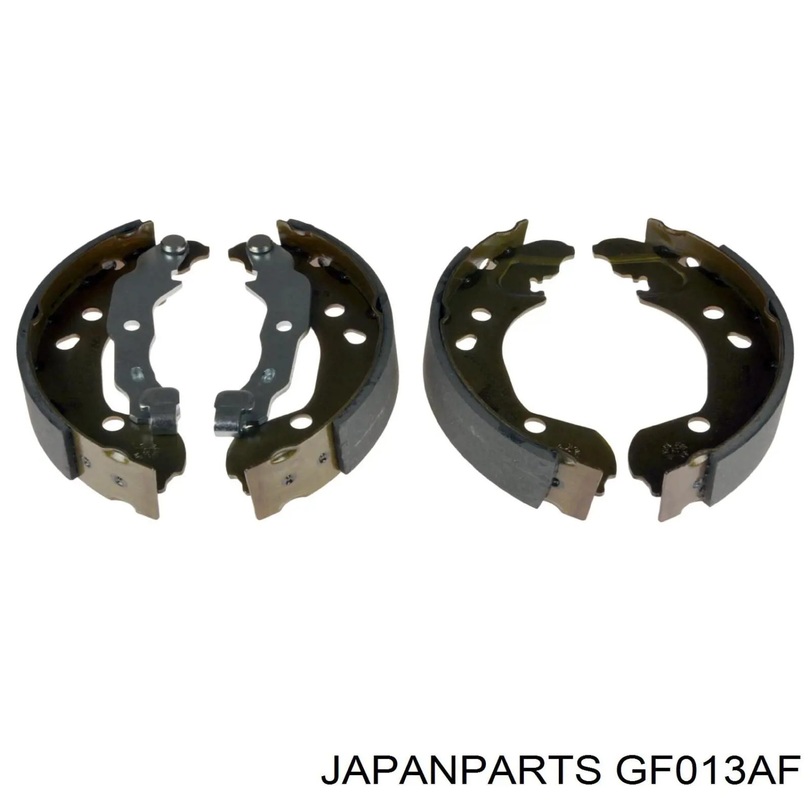 Compre GF013AF Japan Parts Sapatas do freio traseiras de tambor