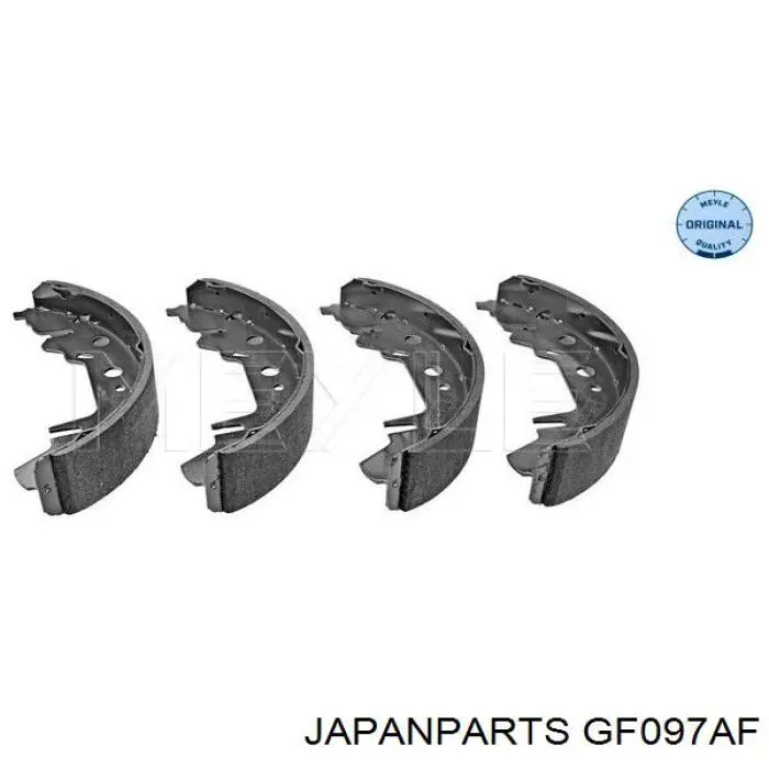 Sapatas do freio traseiras de tambor Japan Parts GF097AF preço, a partir de 52,97 USD