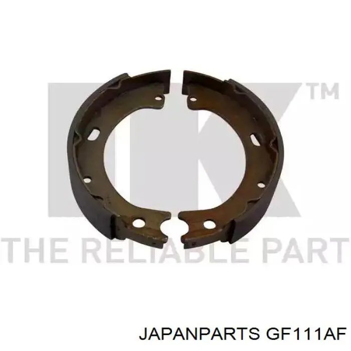 Sapatas do freio de estacionamento Japan Parts GF111AF preço, a partir de 34,70 USD