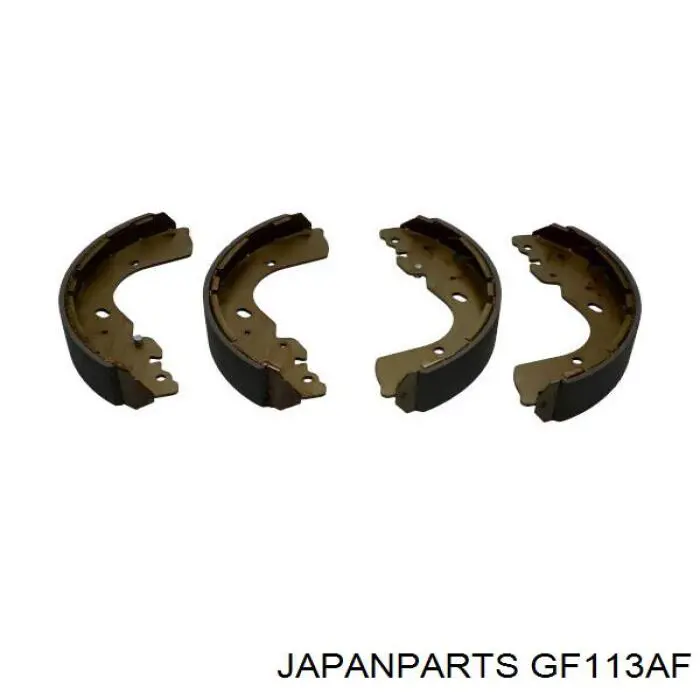 Sapatas do freio traseiras de tambor Japan Parts GF113AF preço, a partir de 47,28 USD