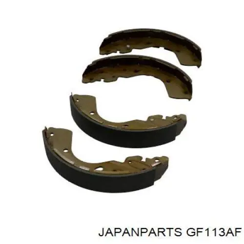 Compre GF113AF Japan Parts Sapatas do freio traseiras de tambor