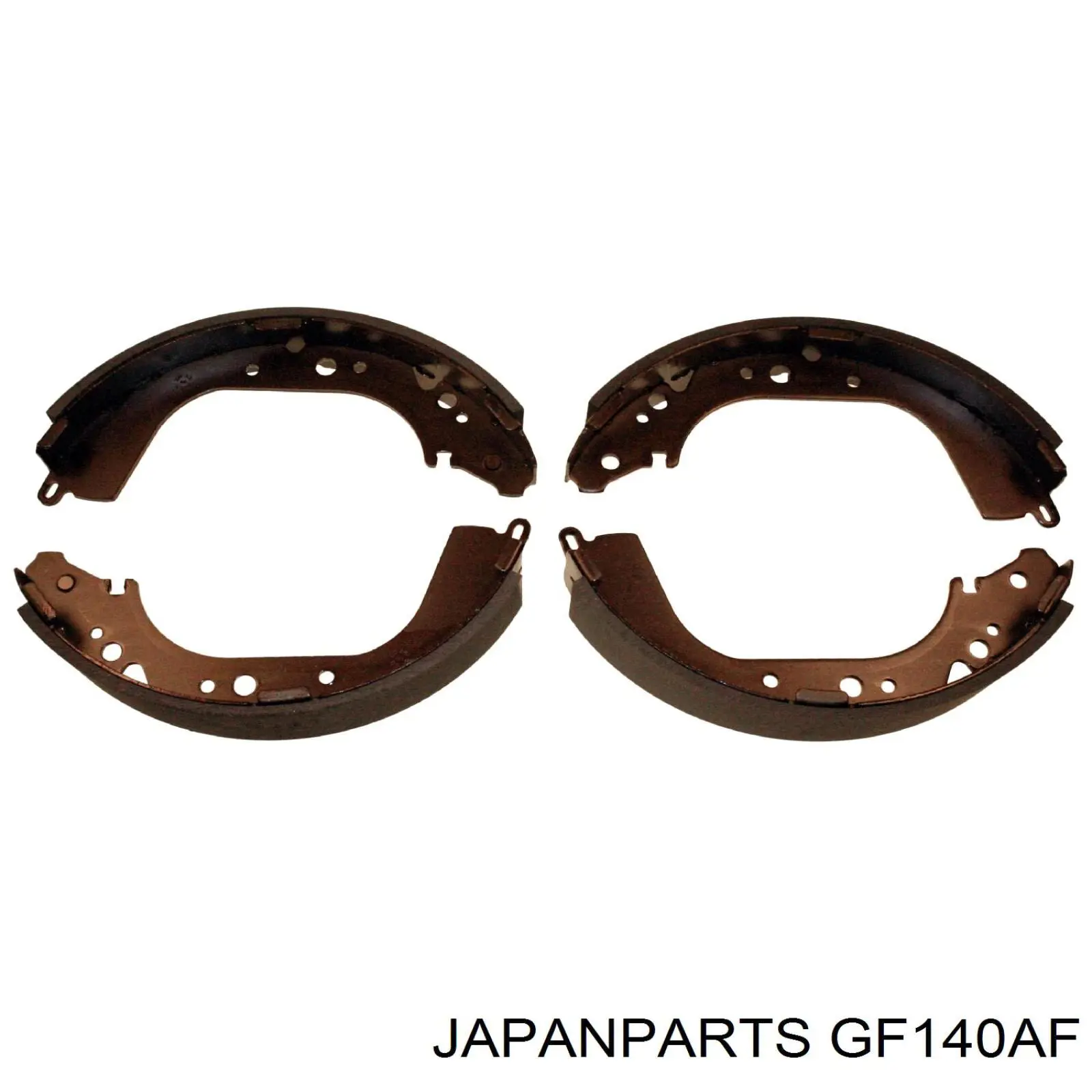Sapatas do freio traseiras de tambor Japan Parts GF140AF preço, a partir de 69,98 USD