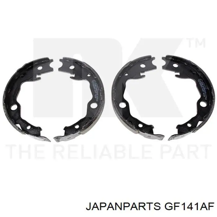 Sapatas do freio de estacionamento Japan Parts GF141AF preço, a partir de 31,24 USD