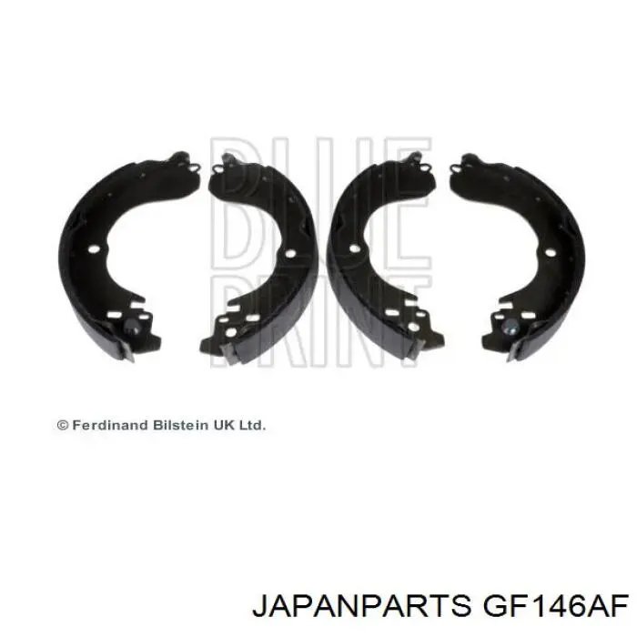 GF146AF Japan Parts Sapatas do freio traseiras de tambor