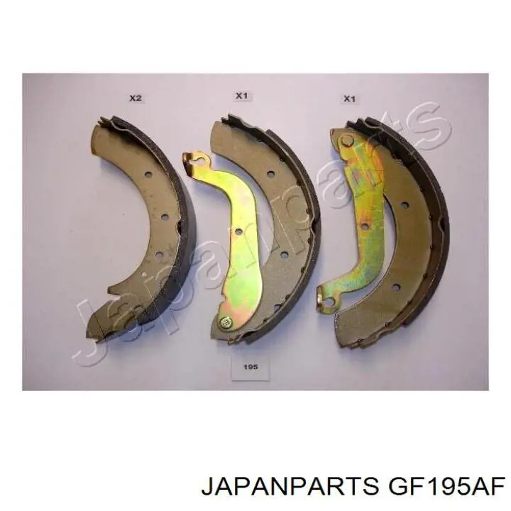 Sapatas do freio traseiras de tambor Japan Parts GF195AF preço, a partir de 60,47 USD
