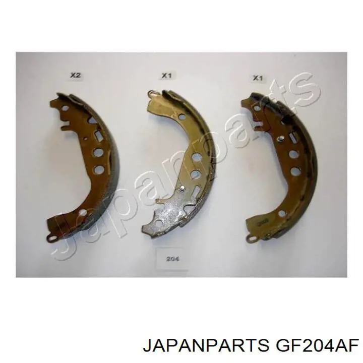 Sapatas do freio traseiras de tambor Japan Parts GF204AF preço, a partir de 31,07 USD