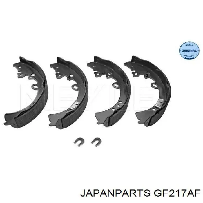 Sapatas do freio traseiras de tambor Japan Parts GF217AF preço, a partir de 58,67 USD