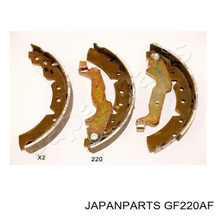 Sapatas do freio traseiras de tambor Japan Parts GF220AF preço, a partir de 31,15 USD