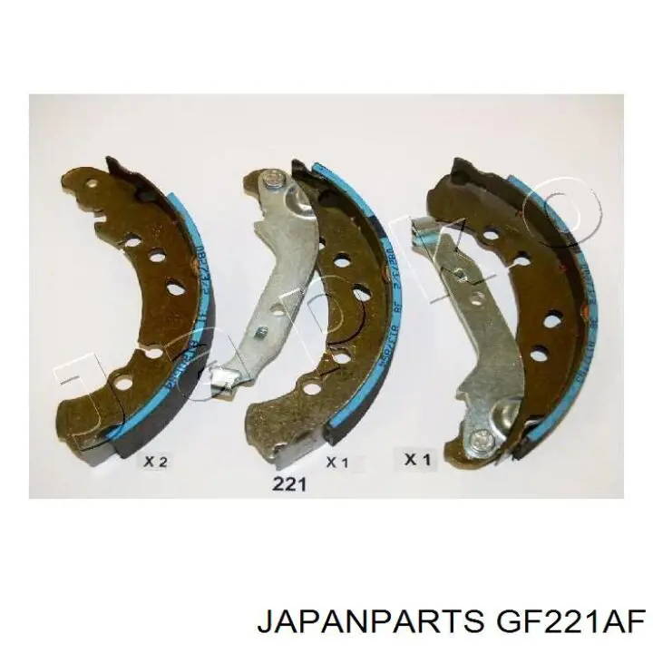 Sapatas do freio traseiras de tambor Japan Parts GF221AF preço, a partir de 28,28 USD