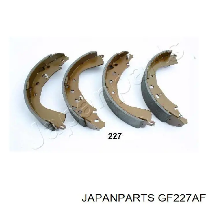 Sapatas do freio traseiras de tambor Japan Parts GF227AF preço, a partir de 62,21 USD