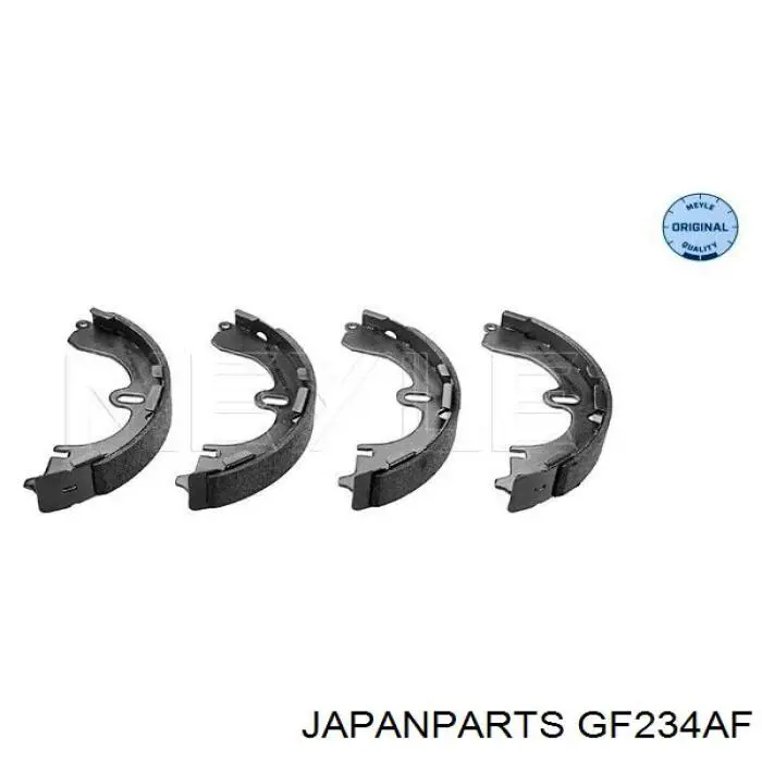 Sapatas do freio traseiras de tambor Japan Parts GF234AF preço, a partir de 23,46 USD