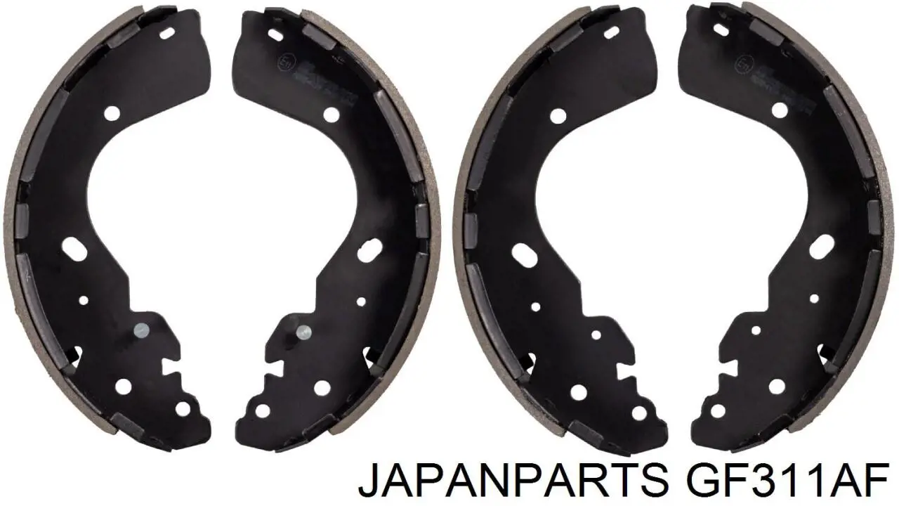 Sapatas do freio traseiras de tambor Japan Parts GF311AF preço, a partir de 65,80 USD