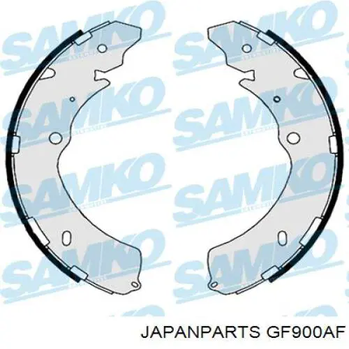 Compre GF900AF Japan Parts Sapatas do freio traseiras de tambor