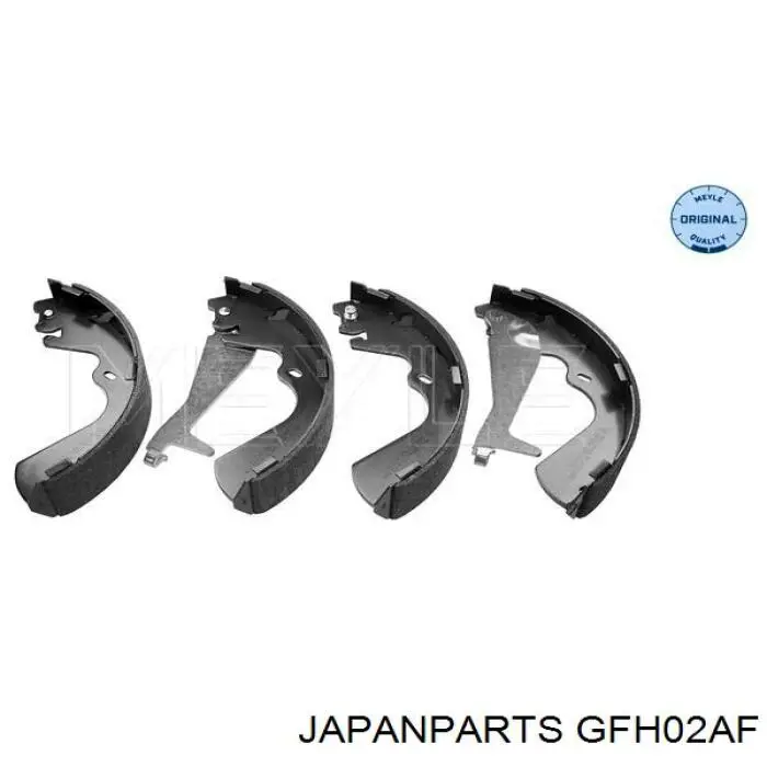 Sapatas do freio traseiras de tambor Japan Parts GFH02AF preço, a partir de 64,69 USD