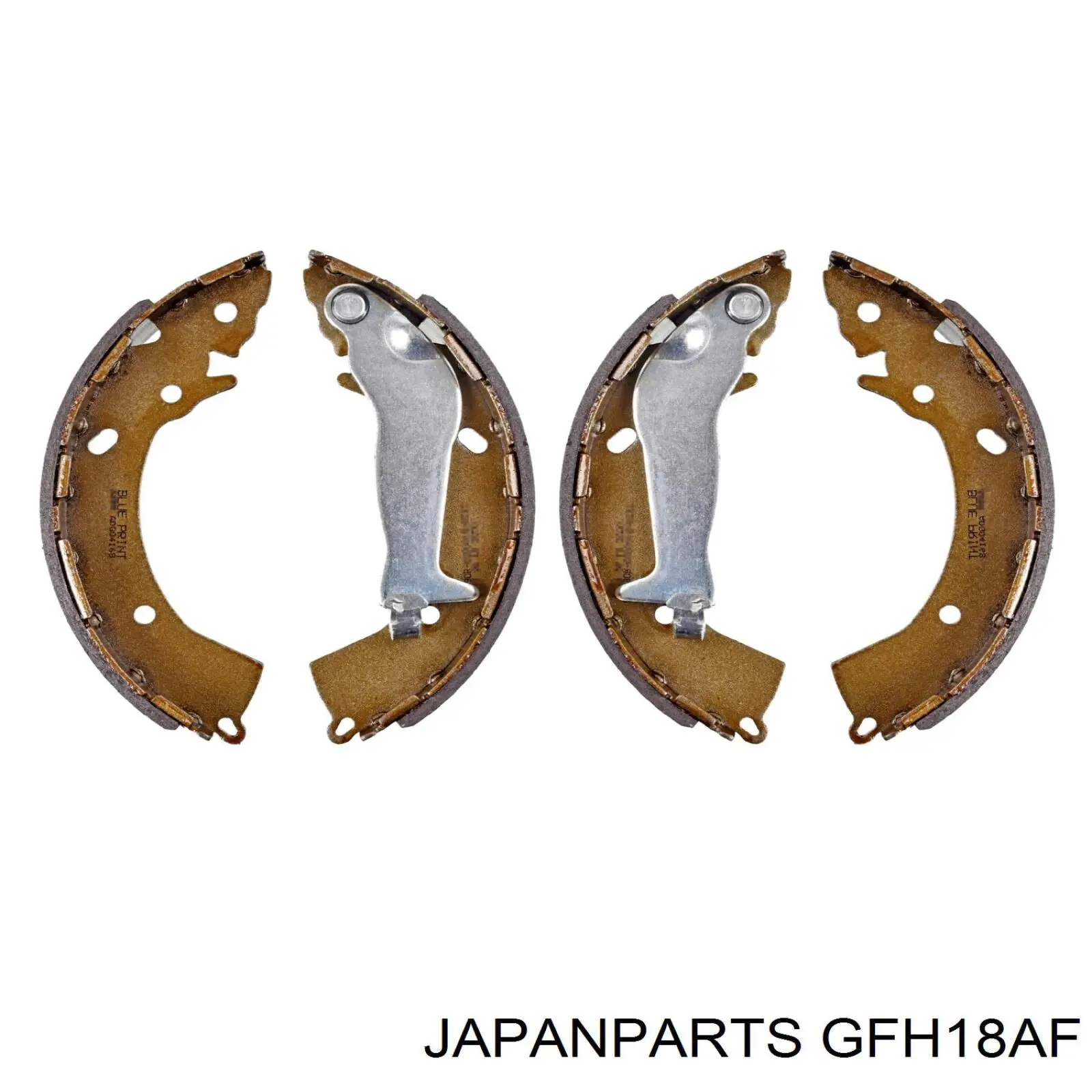 Compre GFH18AF Japan Parts Sapatas do freio traseiras de tambor