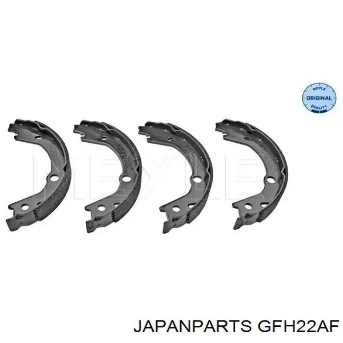Sapatas do freio de estacionamento Japan Parts GFH22AF preço, a partir de 34,27 USD