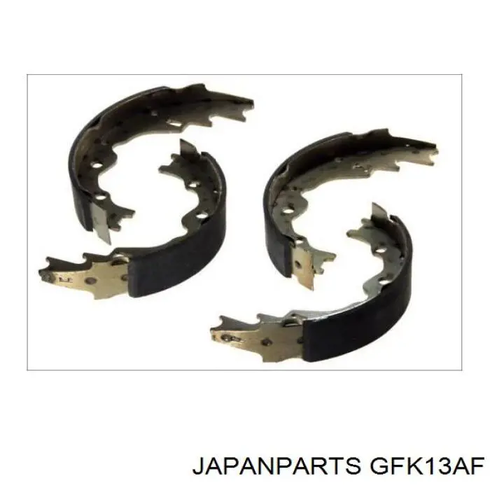 Compre GFK13AF Japan Parts Sapatas do freio traseiras de tambor