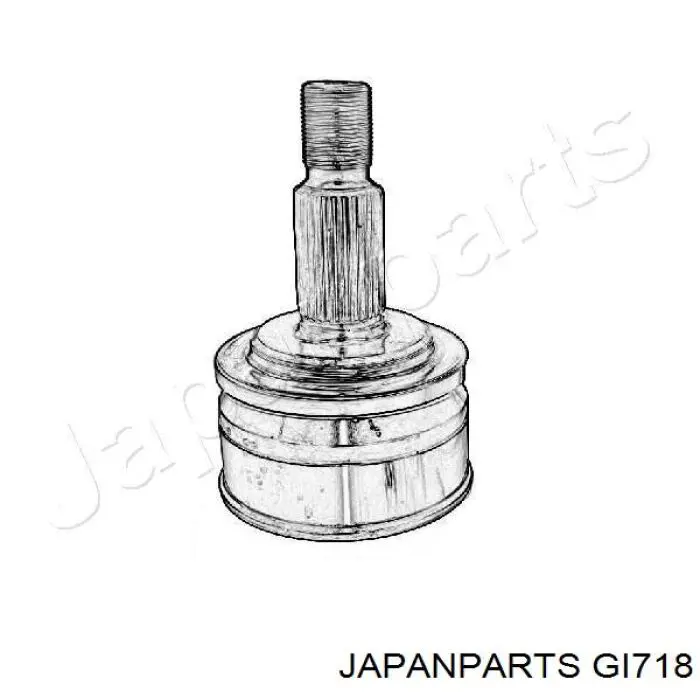 Compre GI718 Japan Parts Junta homocinética externa dianteira