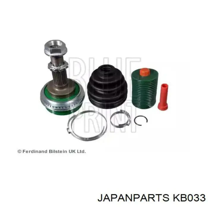 Compre KB033 Japan Parts Bota de proteção externa de junta homocinética do semieixo dianteiro