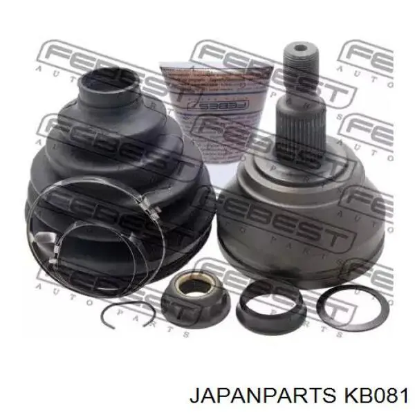 Compre KB081 Japan Parts Bota de proteção interna de junta homocinética do semieixo dianteiro
