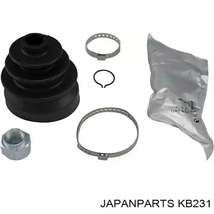Compre KB231 Japan Parts Bota de proteção externa de junta homocinética do semieixo dianteiro