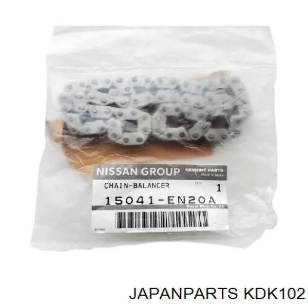 KDK102 Japan Parts Cadeia do mecanismo de distribuição de gás, kit