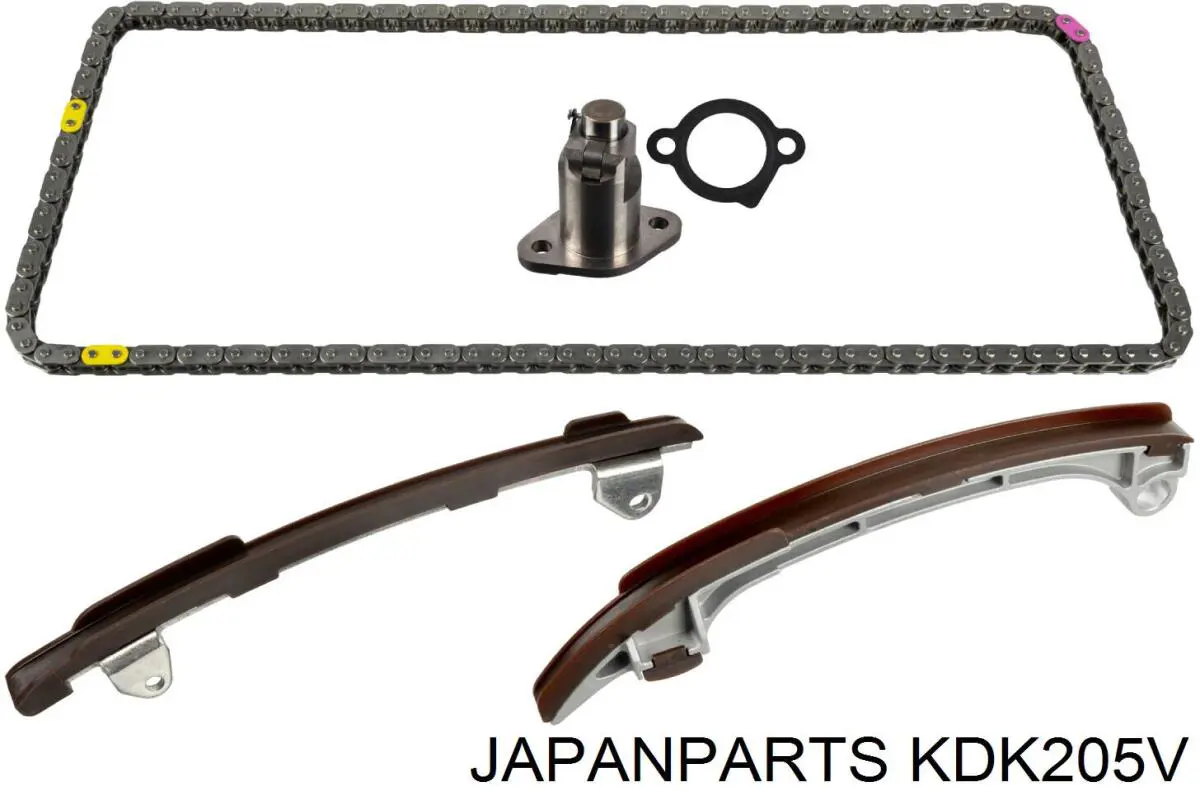 Cadeia do mecanismo de distribuição de gás, kit Japan Parts KDK205V preço, a partir de 313,47 USD