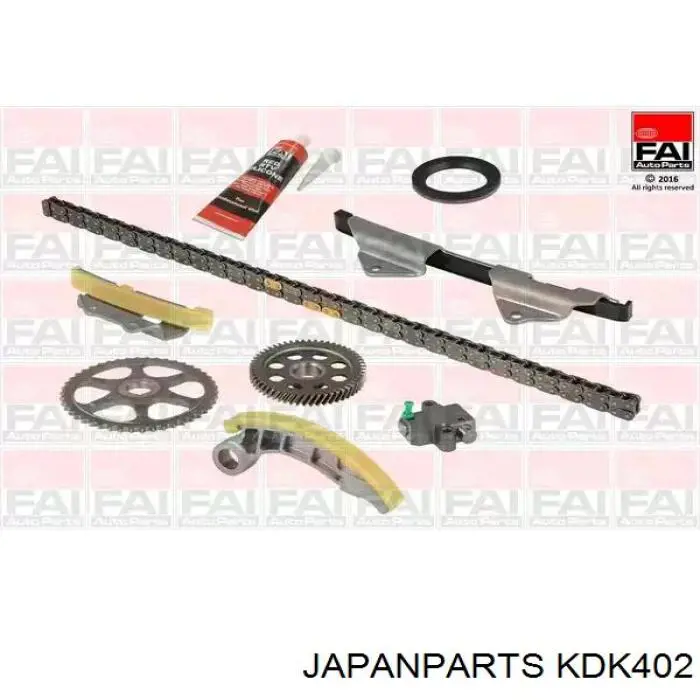 Cadeia do mecanismo de distribuição de gás, kit Japan Parts KDK402 preço, a partir de 302,63 USD