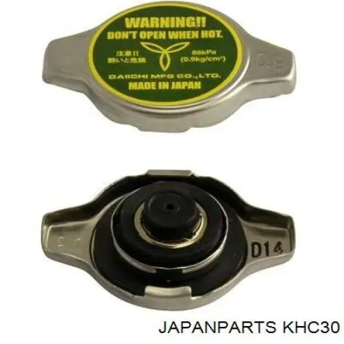 Tampa (tampão) do radiador Japan Parts KHC30 preço, a partir de 4,43 USD