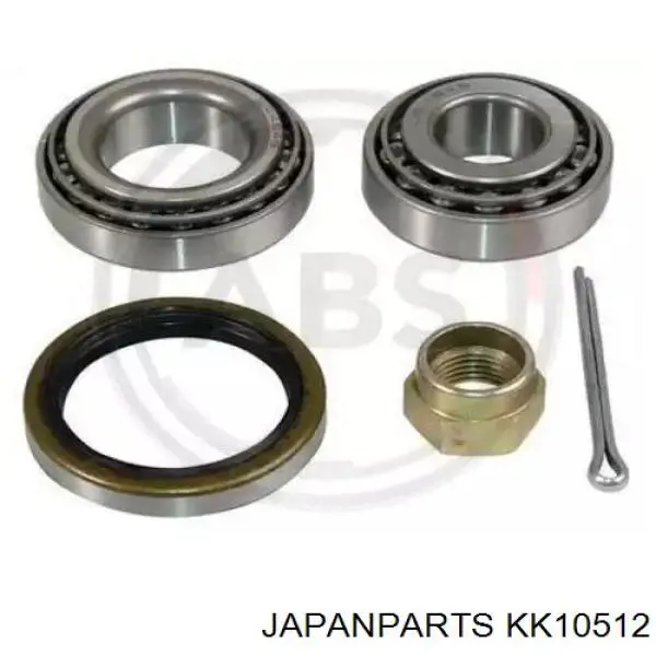 KK10512 Japan Parts Rolamento de cubo dianteiro