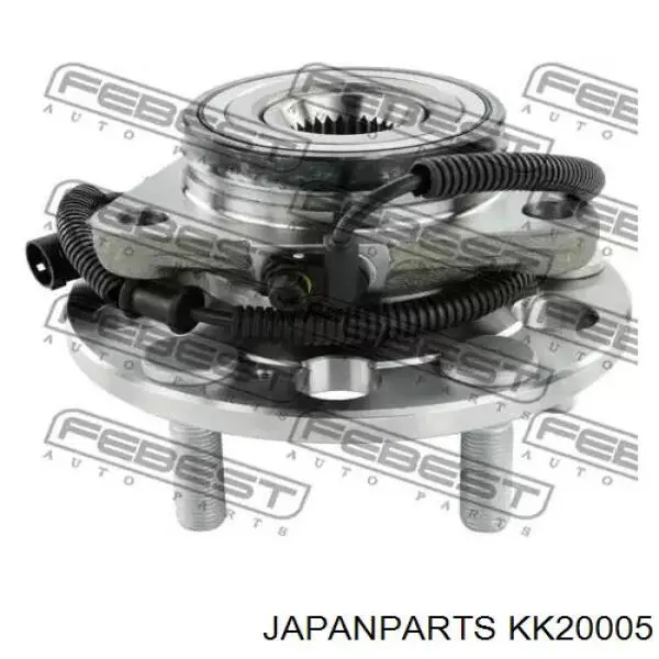 Compre KK20005 Japan Parts Rolamento de cubo traseiro