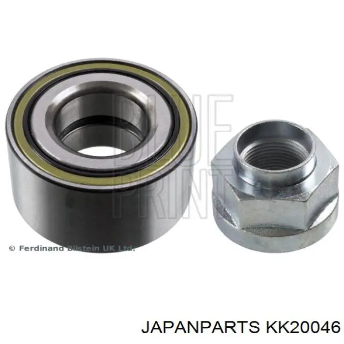 Compre KK20046 Japan Parts Rolamento de cubo traseiro