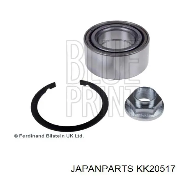 Rolamento de cubo dianteiro Japan Parts KK20517 preço, a partir de 37,08 USD