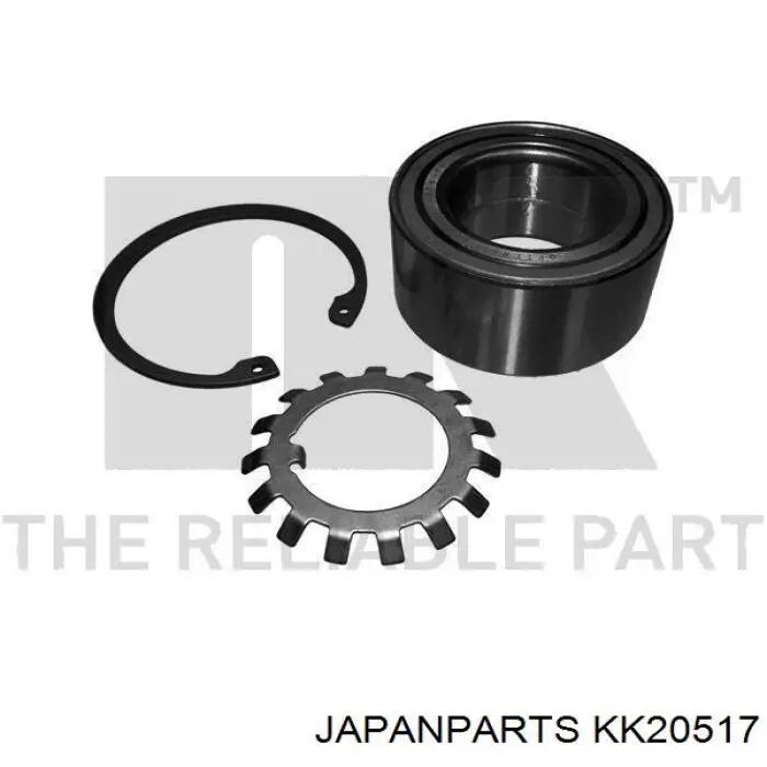Compre KK20517 Japan Parts Rolamento de cubo dianteiro
