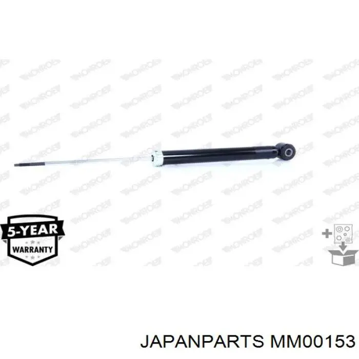 MM00153 Japan Parts Amortecedor traseiro