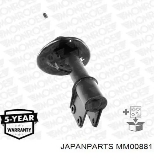 Compre MM00881 Japan Parts Amortecedor dianteiro esquerdo