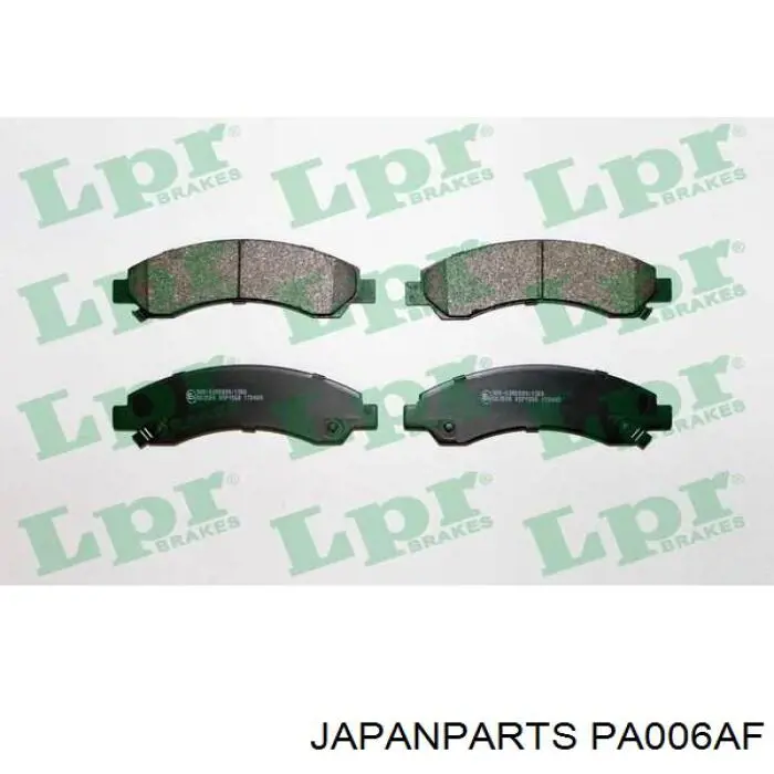 Sapatas do freio dianteiras de disco Japan Parts PA006AF preço, a partir de 38,77 USD