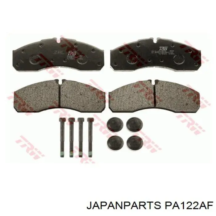 Sapatas do freio dianteiras de disco Japan Parts PA122AF preço, a partir de 39,71 USD