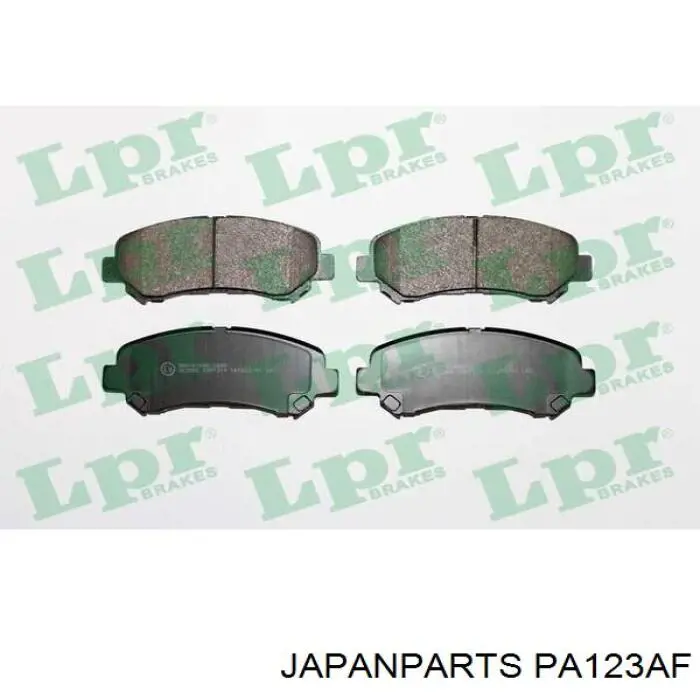 Sapatas do freio dianteiras de disco Japan Parts PA123AF preço, a partir de 32,71 USD