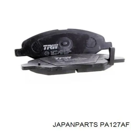 Compre PA127AF Japan Parts Sapatas do freio dianteiras de disco