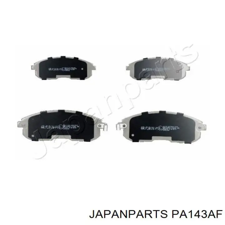 Sapatas do freio dianteiras de disco Japan Parts PA143AF preço, a partir de 31,59 USD