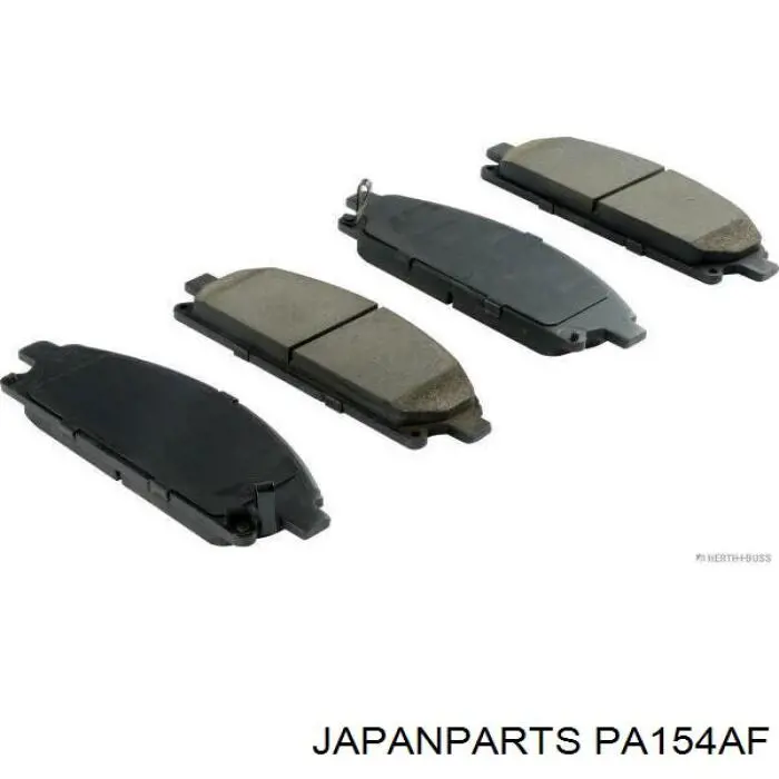 Sapatas do freio dianteiras de disco Japan Parts PA154AF preço, a partir de 31,77 USD