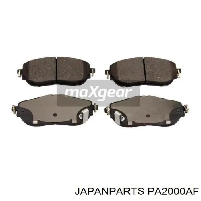 Sapatas do freio dianteiras de disco Japan Parts PA2000AF preço, a partir de 38,45 USD