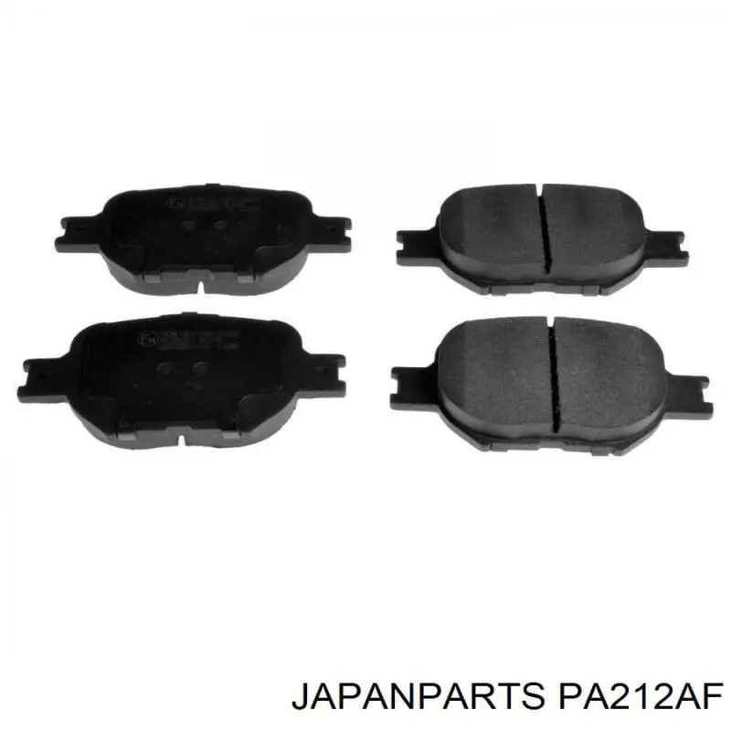 Sapatas do freio dianteiras de disco Japan Parts PA212AF preço, a partir de 22,95 USD