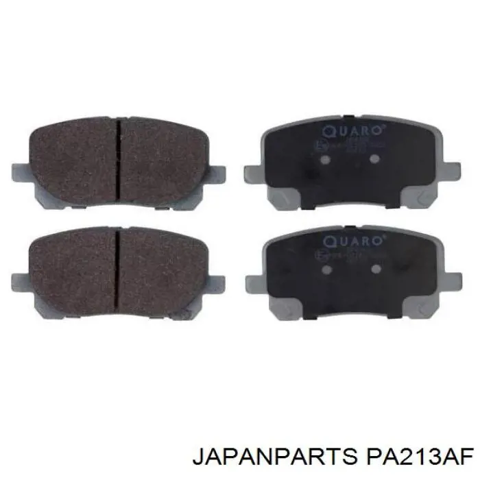 Sapatas do freio dianteiras de disco Japan Parts PA213AF preço, a partir de 27,13 USD