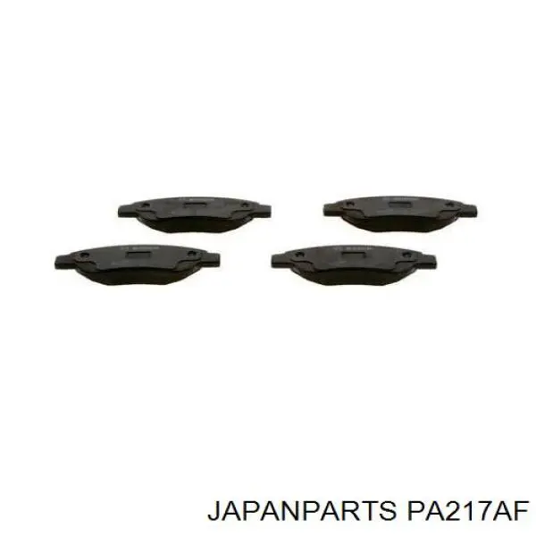 Sapatas do freio dianteiras de disco Japan Parts PA217AF preço, a partir de 25,83 USD