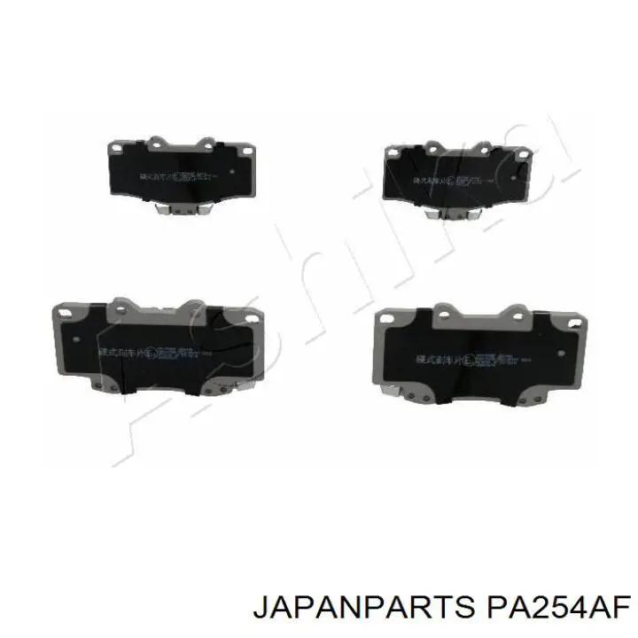 Sapatas do freio dianteiras de disco Japan Parts PA254AF preço, a partir de 28,08 USD